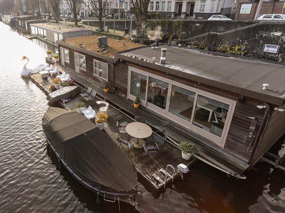 מלון אמסטרדם Houseboat Little Amstel מראה חיצוני תמונה