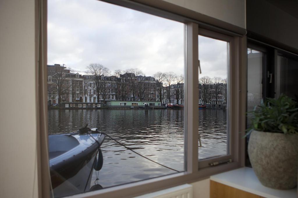 מלון אמסטרדם Houseboat Little Amstel חדר תמונה